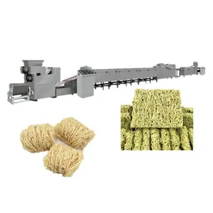Línea de producción automática de pasta de fideos instantáneos, máquina de fabricación de productos de grano