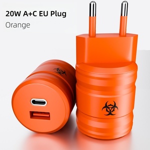 Cargadores de Teléfono Inteligente con Certificación CE ROSH, Tipo C, Gan Pd 20W, Carga Rápida Superfuerte, Enchufe de Pared, Cargador Rápido - Product Image 2