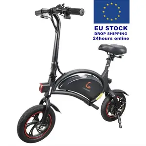 fido xe đạp điện m1 Suppliers-KUGOO Kirin B1 2021 W 36V 25 KM/H Xe Đạp Điện Gấp Dịch Vụ Vận Chuyển Miễn Phí Thuế EU Mới 250