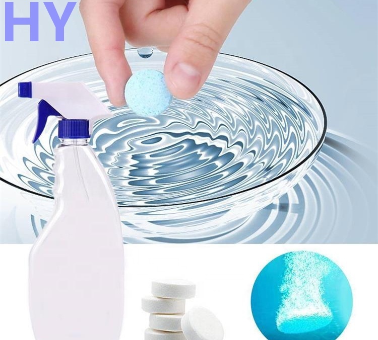 Таблетки из натурального твердого стекла для мытья лобового стекла в стиральной машине