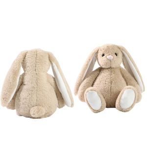 Kustom 2025 mainan kelinci mewah Paskah mainan boneka hewan poliester lucu dengan katun PP berisi hadiah sublimasi mainan boneka - Product Image 4