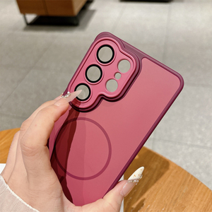 เคสโทรศัพท์แบบด้าน ดีไซน์เกราะ วัสดุ PC แม่เหล็ก พร้อมสายคล้องข้อมือ สำหรับ Samsung S26 S25 S24 S23 Ultra Plus FE A57 A37 - Product Image 3