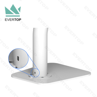 Support de tablette commercial pour iPad, kiosque de bureau avec boîtier métallique LST10-C, verrouillage, pour iPad, Android, antivol