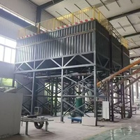 Silos Orizzontali Mobili per Cemento Adatti per Stazioni di Miscelazione del Calcestruzzo, Serbatoi Portatili Personalizzati per lo Stoccaggio del Cemento
