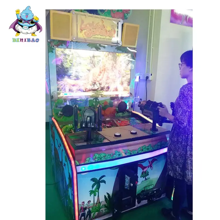 Hot sale indoor let's go jungle simulator shooting Arcade game machine for sale