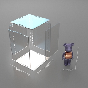 Tùy Chỉnh Rõ Ràng Nhựa Acrylic Hiển Thị Bao Bì Đồ Chơi Hộp Quà Tặng Hộp Acrylic Cho Giáng Sinh - Product Image 6