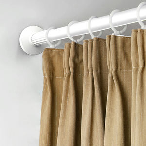 <span class=keywords><strong>Tringle</strong></span> à <span class=keywords><strong>rideau</strong></span> télescopique extensible en métal de <span class=keywords><strong>4m</strong></span>, <span class=keywords><strong>tringle</strong></span> à <span class=keywords><strong>rideau</strong></span> de douche réglable pour baie vitrée - Product Image 2