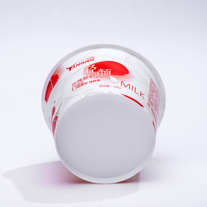 Caja contenedora de vaso desechable de plástico PP personalizado de 10ml-3000ml Yogurt congelado de leche de oveja Gelato Cup - Product Image 5