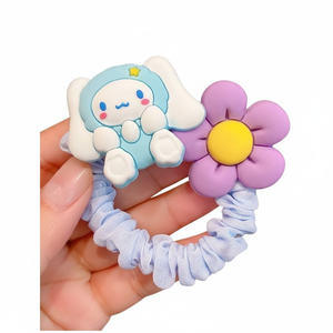 Vendita calda stile coreano Trending moda resina fiocco fascia per capelli con perle Scrunchies Design carino semplice per bambini donne all'ingrosso - Product Image 2