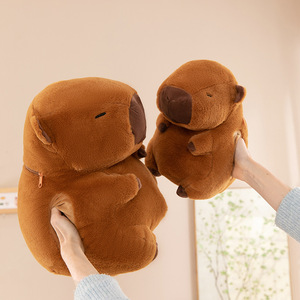 Almohada Calentadora <span class=keywords><strong>de</strong></span> Manos Kapibala, Calentador <span class=keywords><strong>de</strong></span> Pies <span class=keywords><strong>de</strong></span> Peluche con Forma <span class=keywords><strong>de</strong></span> Capibara, Bolsa <span class=keywords><strong>de</strong></span> <span class=keywords><strong>Agua</strong></span> Caliente con Cremallera, Juguete <span class=keywords><strong>de</strong></span> Peluche, Regalo Creativo - Product Image 2