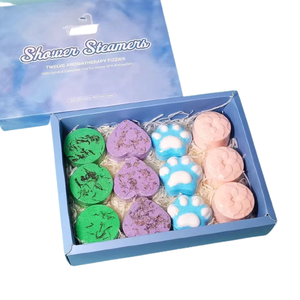 Douche à l'eucalyptus personnalisée OEM Bain d'aromathérapie à la rose bio Rehausseur de douche naturel effervescent - Product Image 2