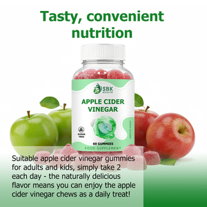 Gummies au vinaigre de cidre de pomme très vendues : favorisent un poids sain, non destinées aux femmes enceintes, aident à perdre du poids et stimulent le transit intestinal. - Product Image 2