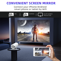 Proyector Hot Gamepad F320 Mini Smart TV Android Portátil para el Hogar, Cine en Casa de 130 Pulgadas, LED de Bolsillo, PK Hy300pro Hy300