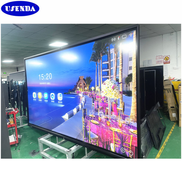 75"86"65" Inch Multi IR Touch Screen Interactive Flat Panel Smart White Board Education Smart Display for School Classroom