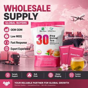 Té Detox de Duración de <span class=keywords><strong>30</strong></span> Días de Marca Privada, Bolsitas de Té Herbal de Durazno, Té Adelgazante, Productos para la Pérdida de Peso, Suministro al por Mayor de Fábrica OEM ODM - Product Image 4