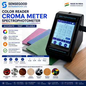 เครื่องอ่านสีดิจิตอล โครมาเมเตอร์ สเปกโตรโฟโตมิเตอร์ สำหรับการจับคู่สี การวัดค่าเดลต้าอี 400 ถึง 700 นาโนเมตร - Product Image 1