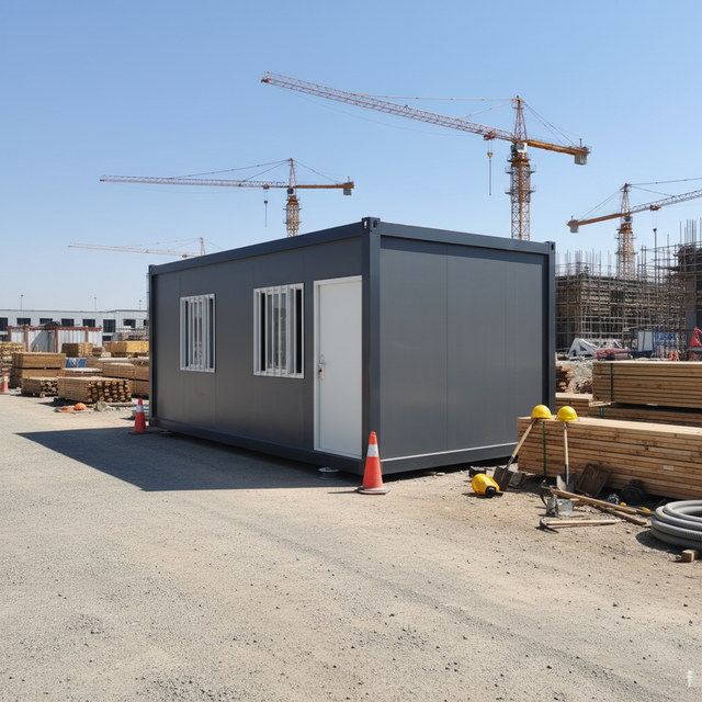 Modern Steel Container Housing Modular Units for Office Building Projects