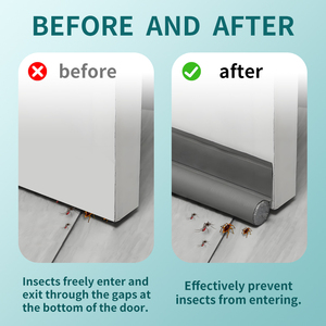 Leather Foldable Flexible <strong>Door</strong> Bottom Sealing Strip Guard <strong>Sealer</strong> Foam <strong>Door</strong> Draft Stoppers <strong>for</strong> Bottom of <strong>Door</strong> - Product Image 2