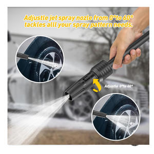 Pour <span class=keywords><strong>Karcher</strong></span> série K2-K7 Compatible pistolet à eau haute pression Lance tête de buse réglable avec tige étendue pour le nettoyage de la voiture - Product Image 5