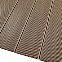 Panneau de terrasse composite 3D en grain de bois, imperméable et antidérapant, emboîtable, pour extérieur, en WPC, avec revêtement gaufré