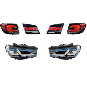 Kit carrosserie M5 pour BM 5s Series G30 G38 18-20 ans à New <span class=keywords><strong>21</strong></span> + G30 Lci M5 Bodykit Car Bumper Side Skirt Head Lights Tail Lamp - Product Image 2