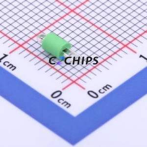 RH-5116 Test Point / Test Loop Connector Pin Type (Through Board) Green 2.5mm - Product Image 2