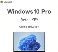 Clé de licence originale Win10 Pro Retail, clé numérique, activation en ligne pour Windows 10/11 Pro, clé à vie