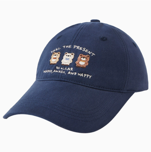 Casquette de baseball brodée ours mignon, ajustable, avec impression de lettres personnalisée, chapeau de soleil décontracté pour femme - Product Image 3