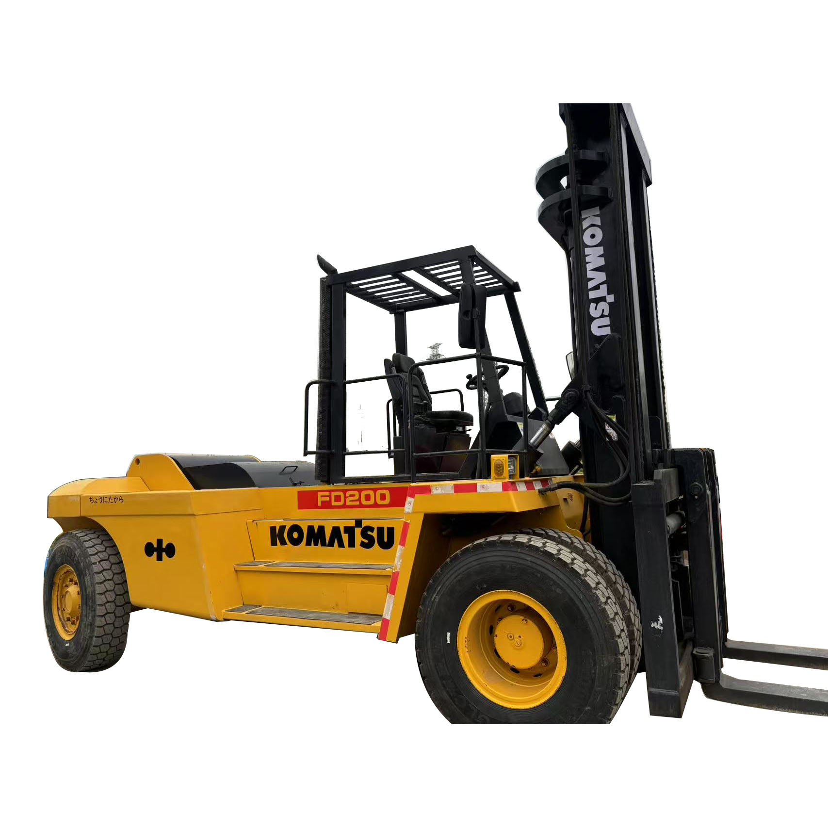 シンセイ KOMATSU コマツ FD40 フォークリフト SCALE1/25 Yahoo!オークション - シンセイ コマツ フォークリフト FD40 1
