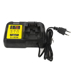 Caricabatterie Li-Ion Dcb112 per Dewalts 10.8V 12V 14.4V <span class=keywords><strong>18V</strong></span> Dcb101 Dcb200 Dcb140 Dcb105 Dcb200 Nero - Product Image 4