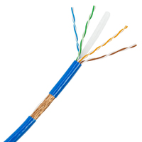 Nuevo cable de red LAN MX-STAR Cat 6e SFTP, Cat5e, Cat6, Cat6a, Cat6, de doble blindaje para interiores, de cobre puro, 80 m, modelo 2026