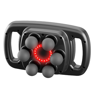 Nouveau pistolet Fascia <span class=keywords><strong>rond</strong></span> à six têtes pour le corps, le fitness et la physiothérapie à domicile, outil de massage à grande surface en plusieurs parties à 30 vitesses - Product Image 1