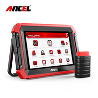 Escáner Bidireccional ANCEL DS600 BT de 8 Pulgadas, Herramienta de Diagnóstico para Todos los Sistemas, Codificación de ECU, Más de 34 Reinicios y Actualización Gratuita de por Vida