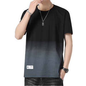 เสื้อยืด ANSZKTN ผู้ชาย คุณภาพสูง เนื้อผ้านุ่ม ระบายอากาศได้ดี ผ้าฝ้าย 180 กรัม สไตล์ลำลอง โอเวอร์ไซส์ สตรีทแวร์ แขนสั้น สำหรับฤดูร้อน สีพื้น - Product Image 1
