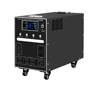 Générateur d'énergie solaire 2000w avec panneaux solaires Batterie LiFePO4 Expédition rapide en 3 jours PISEN en stock aux États-Unis