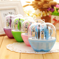 Kit de coupe-ongles et ciseaux 9 pièces pour manucure