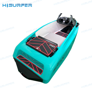 工場価格 豪華 15KW ミニ電動ジェットボート ペダル付き 一人乗り ウォータースポーツ 釣り シージェットカート カヤック ローイングボート - Product Image 5