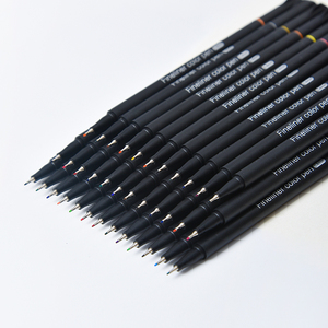 Ensemble <span class=keywords><strong>de</strong></span> marqueurs fins Giorgione 0,4 mm, 36 couleurs, <span class=keywords><strong>encre</strong></span> noire et marqueurs d'art colorés pour étudiants, pointe fine pour écrire et dessiner - Product Image 5