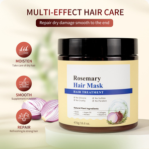 <span class=keywords><strong>Abania</strong></span> 470 ml Aceite de cebolla orgánico Mascarilla para el cabello Nutritiva Cuidado del cabello Set Hidratante y refrescante - Product Image 2