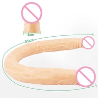 55cm Longueur Double Dong Dildos Pénis