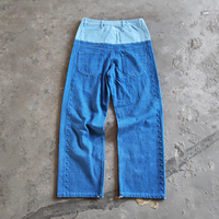 Jeans streetwear pour hommes YSJY, pantalons en denim personnalisés, surdimensionnés, déchirés, style baggy, fabricant