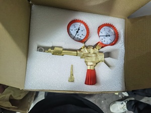ตัวปรับแรงดันแก๊สทองเหลืองแบบอิตาลีสำหรับตัดแก๊ส รุ่นท็อปเรกูเลเตอร์ - Product Image 3