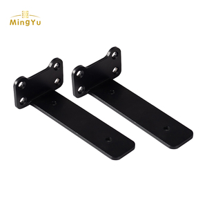 Nhiệm vụ nặng nề gang kim loại công nghiệp màu đen nổi Kệ Khung phần cứng hỗ trợ ẩn L Kệ chân đế - Product Image 1