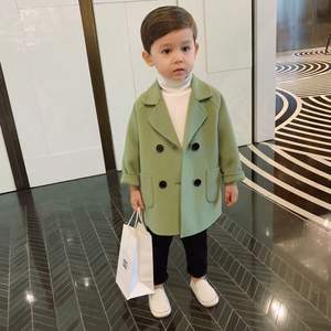 Vêtements pour enfants les plus vendus, manteau en laine pour tout-petits, manteaux et vestes pour bébés, manteaux pour garçons - Product Image 4