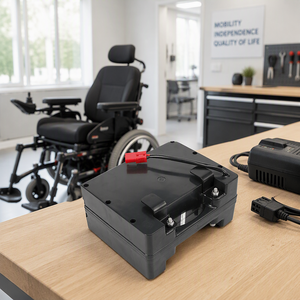 <span class=keywords><strong>Batterie</strong></span> <span class=keywords><strong>de</strong></span> fauteuil roulant électrique 24V 10Ah 12Ah 20Ah 30Ah 40Ah, <span class=keywords><strong>batterie</strong></span> lithium-ion rechargeable pour scooter <span class=keywords><strong>de</strong></span> mobilité, pack <span class=keywords><strong>de</strong></span> batteries avec BMS intelligent, CE - Product Image 1