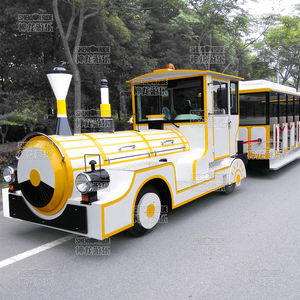 Train touristique électrique familial avec éclairage LED - Product Image 1