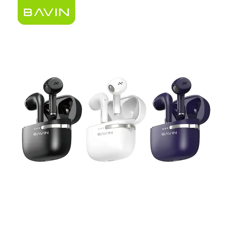 BAVIN TWS In-ear Earbuds BT5.3 Touch Control Comfortable Wear Wireless Sport Gaming Earphones Earphone BAVIN-07