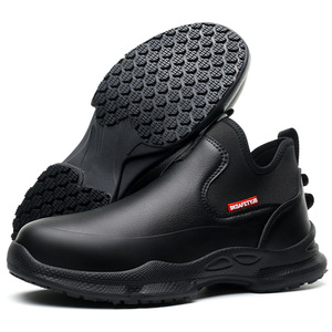 <span class=keywords><strong>Scarpe</strong></span> da Cuoco Super <span class=keywords><strong>Estive</strong></span> Antiscivolo Leggere in Gomma e Pelle Casual per Cucina e Ristorante Senza Lacci Slip-on - Product Image 5