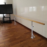 Barre d'étirement Pine Dance fixe et réglable sur pied pour salle de danse, pour adultes et enfants