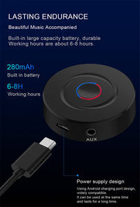 Récepteur émetteur <span class=keywords><strong>Bluetooth</strong></span> 5.0 2 en 1 RCA 3.5mm AUX <span class=keywords><strong>Jack</strong></span> stéréo musique Audio adaptateur sans fil pour <span class=keywords><strong>voiture</strong></span> TV PC haut-parleur casque - Product Image 4